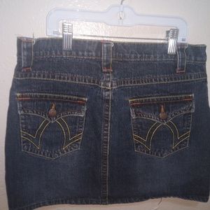 Cute cowgirl Jean skirt size 7